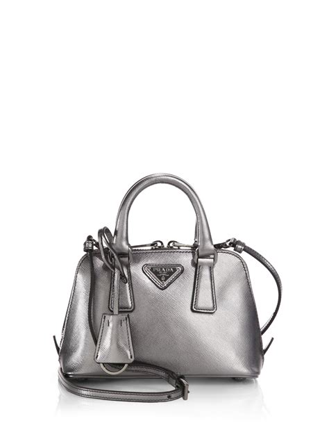 prada metallic mini bag|prada mini bag for sale.